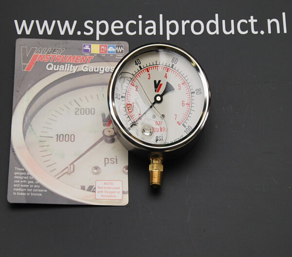 Pressure gauge 100psi