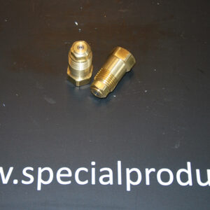 Water injection nozzle high pressure