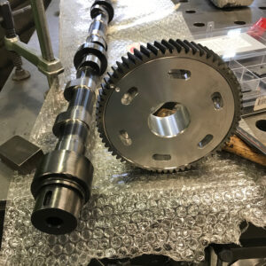 Timing gears adjustable