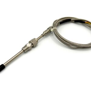 3/16 EGT Probe Straight - With Fitting (Exposed Bead)